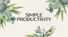 Simple Productivity的个人资料图片